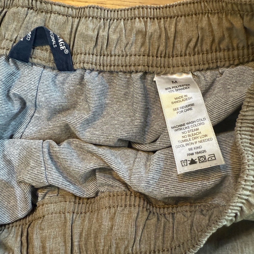 Tan Drawstring Shorts - Picture 4 of 4